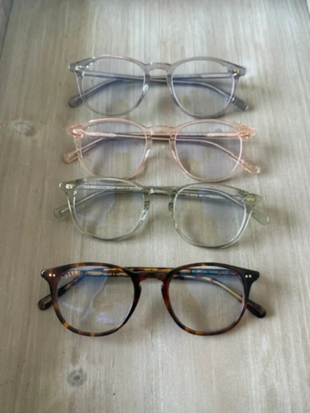 diff eyewear jaxson lot of 4 new